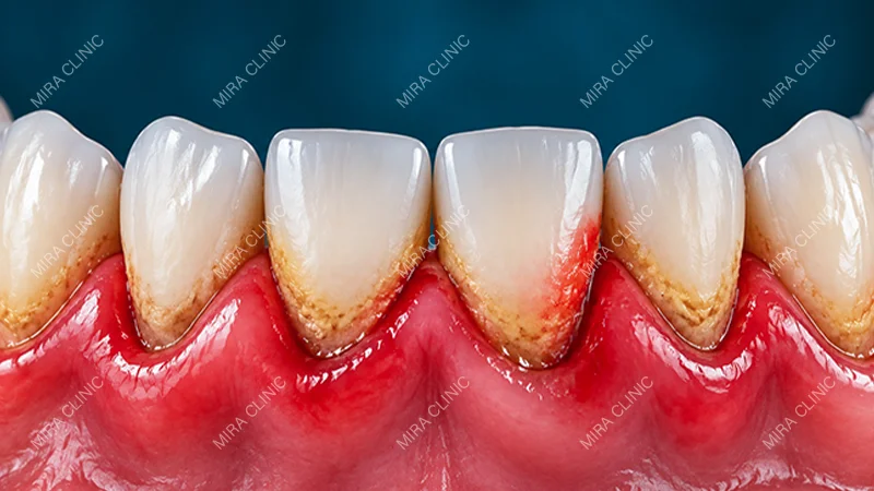 Active gum infection